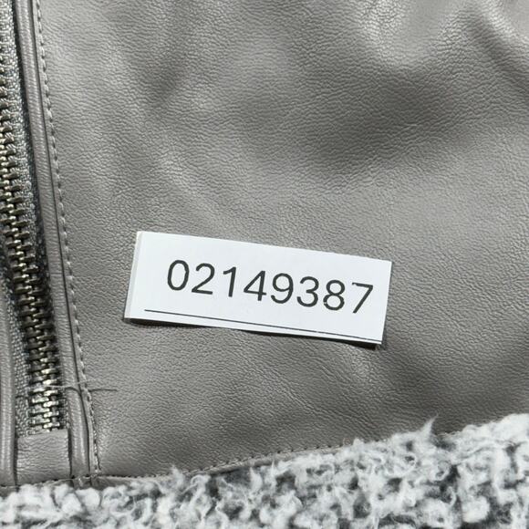 Women's Abercrombie & Fitch Sherpa Zip-Up Vest A&F Collection Size XS 18x24 - Picture 6 of 8